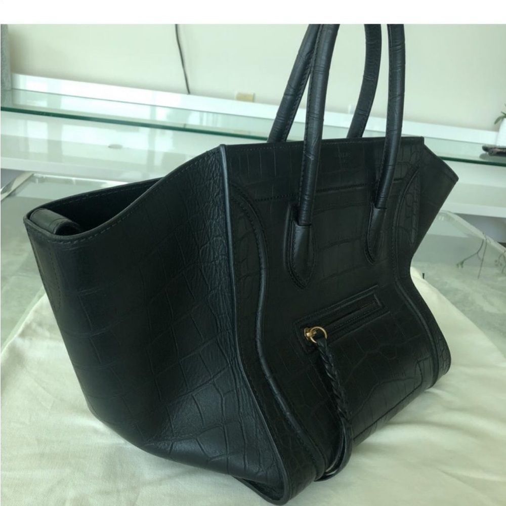 Embossed PYTHON Celine Bag - Picture 4 of 14
